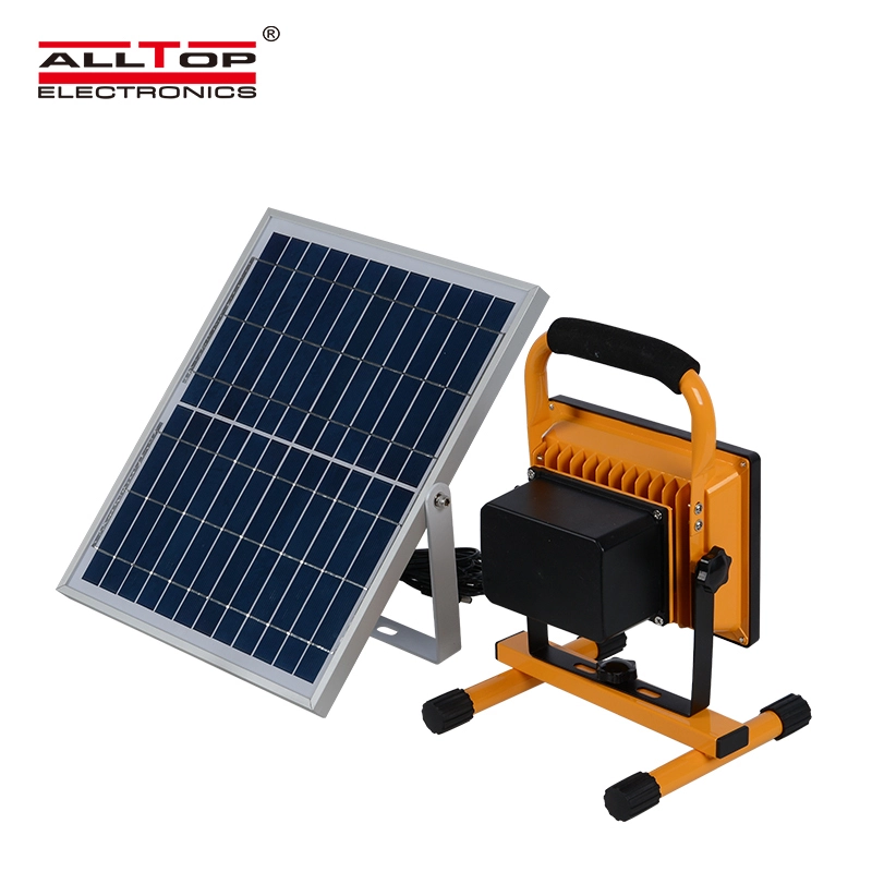 10w 20w 30w 50wip65 outdoor waterproof cob rechargeable solar led floodlight 1