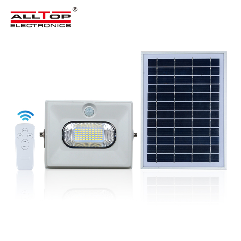 ALLTOP 2020 Newest product ABS waterproof 50w 100w 150w led solar flood light 2