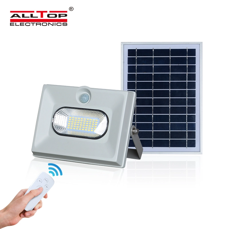 ALLTOP 2020 Newest product ABS waterproof 50w 100w 150w led solar flood light 1