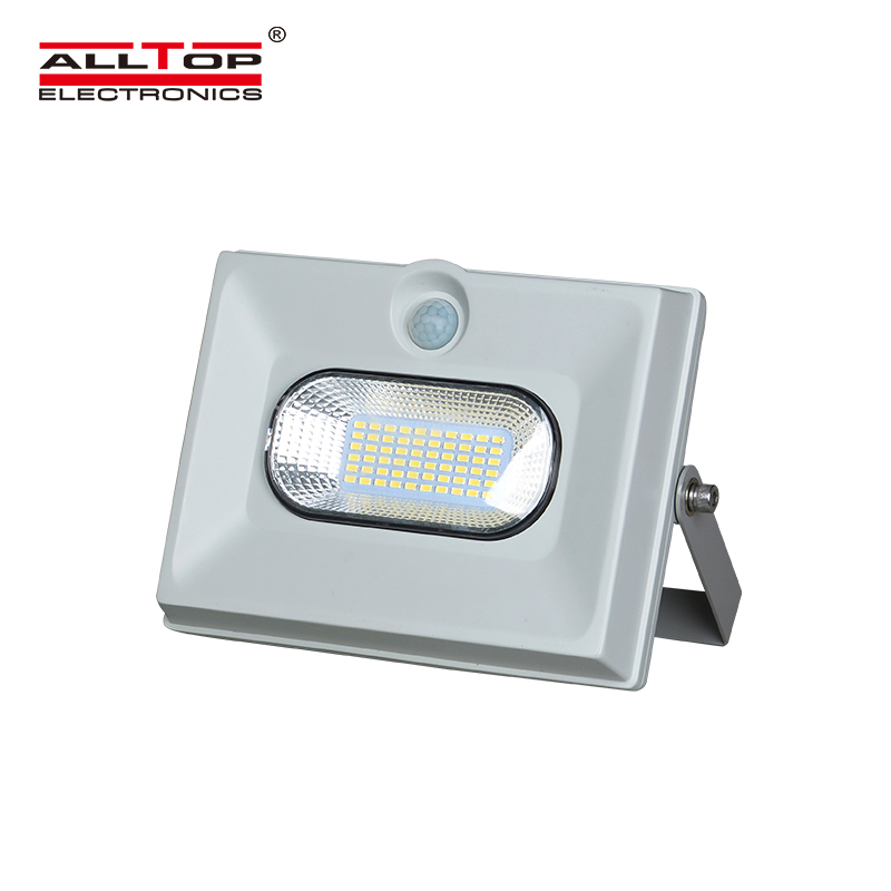 ALLTOP 2020 Newest product ABS waterproof 50w 100w 150w led solar flood light 4