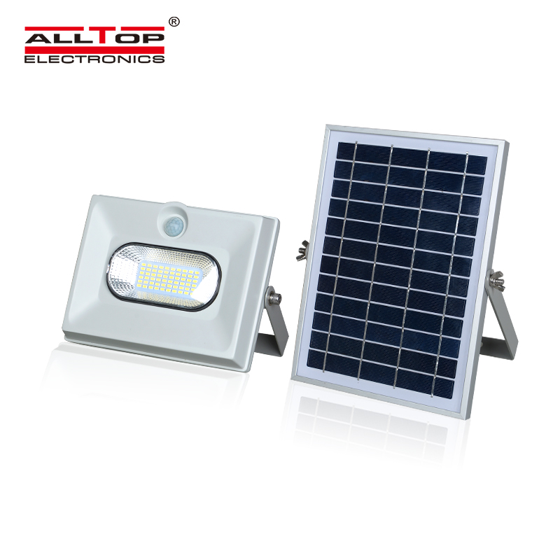 ALLTOP 2020 Newest product ABS waterproof 50w 100w 150w led solar flood light 3