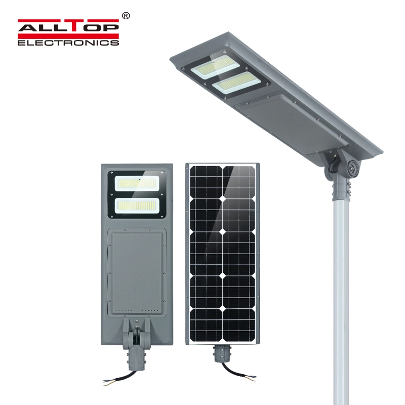ALLTOP Energy saving waterproof ip65 outdoor lighting 100w integrated all in one led solar street light price 1