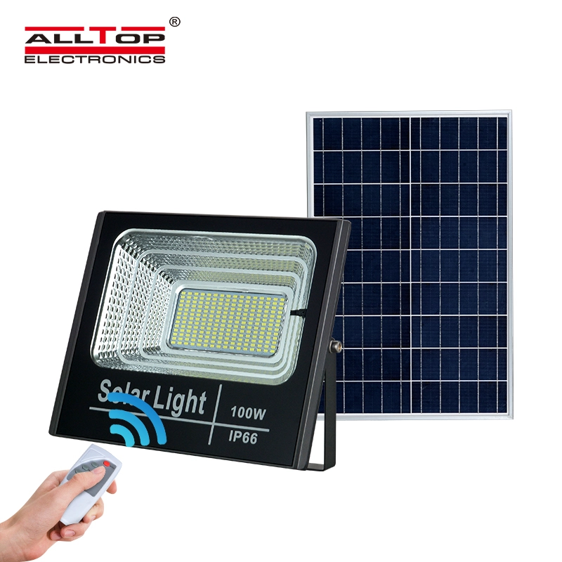 ALLTOP Hot sale Bridgelux waterproof ip66 outdoor lighting smd 25w 40w 60w 100w solar led flood light price 1