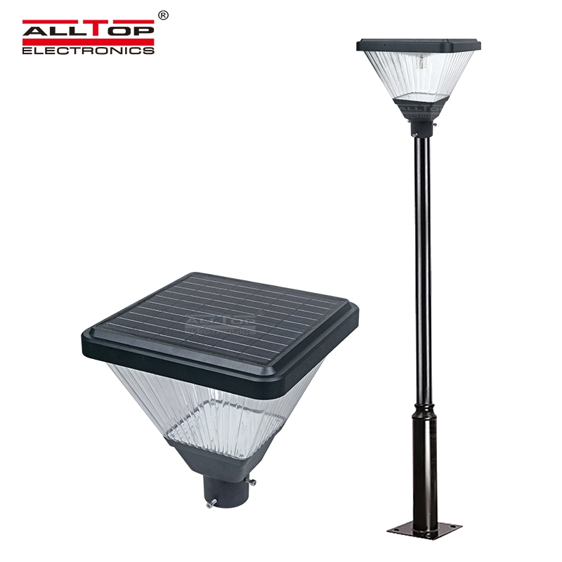 ALLTOP Waterproof modern decorative outdoor solar LED street garden lights for road lighting 1