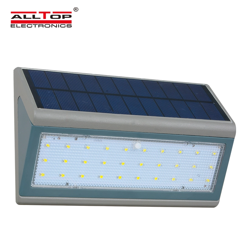 ALLTOP Fancy Waterproof Modern Up And Down 3w 5w Outdoor Led solar Wall Light 1