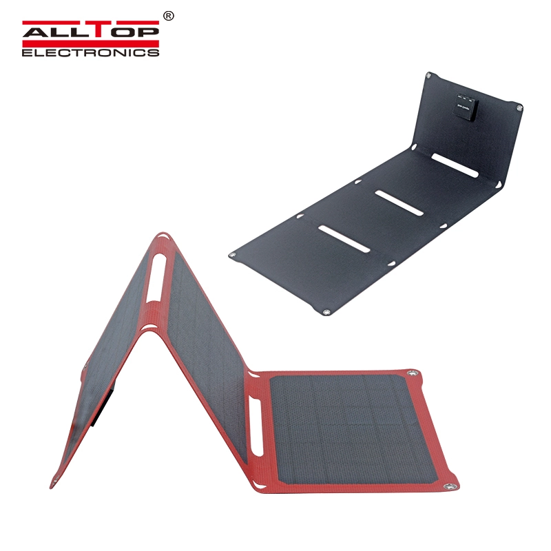 ALLTOP Wholesale high quality portable waterproof 28w folding solar panel 1