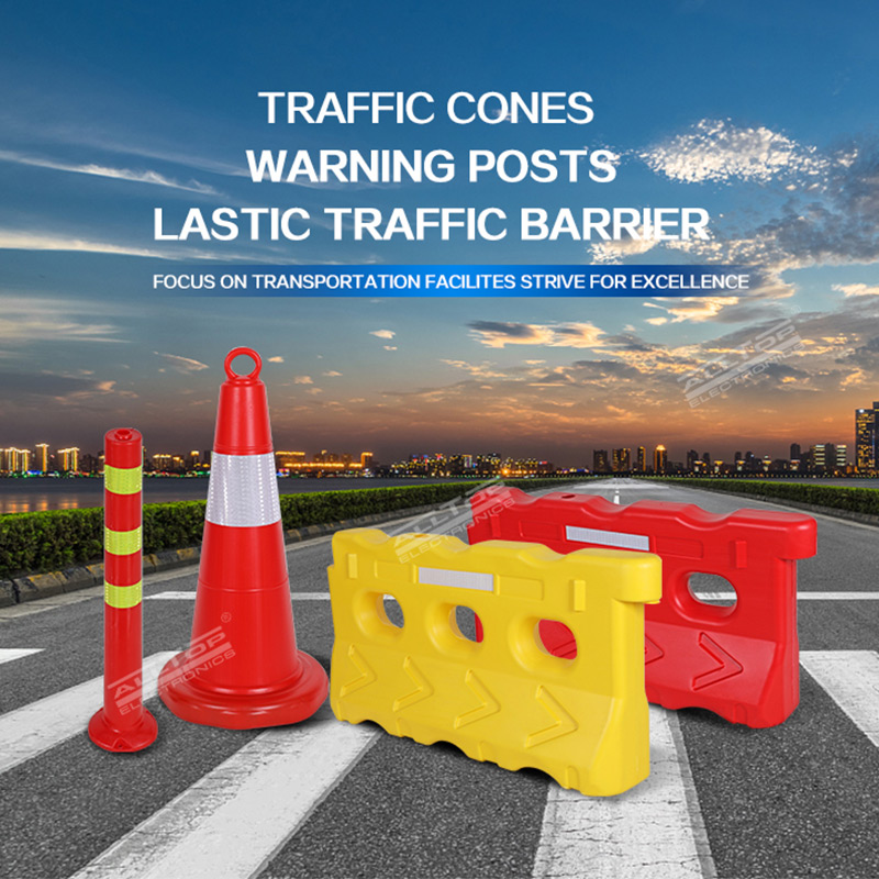 Traffic Warning Equipment Flexible bollard Traffic Delineator Post warning post 3