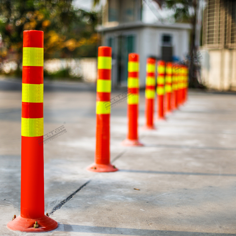 Traffic Warning Equipment Flexible bollard Traffic Delineator Post warning post 5