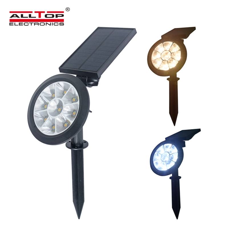 ALLTOP Solar Spotlights Solar Lights Adjustable RGB Solar garden light 1