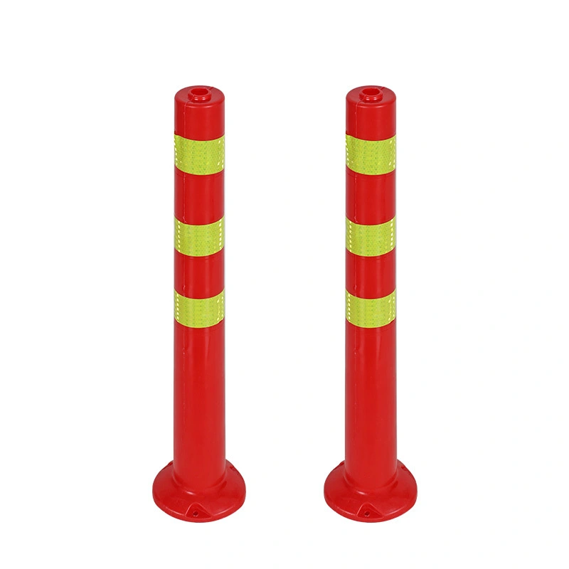PE material Road flexible traffic delineator post warning pole 1