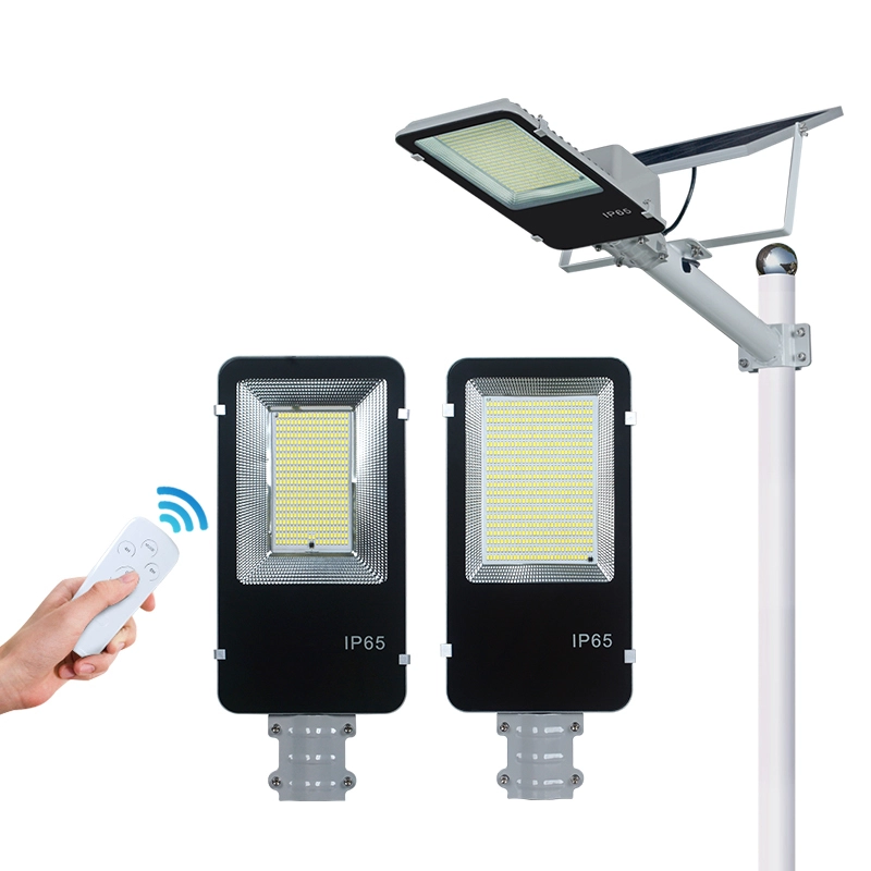 ALLTOP Ip65 outdoor waterproof aluminum 200w intelligent remote controller solar led street light 1