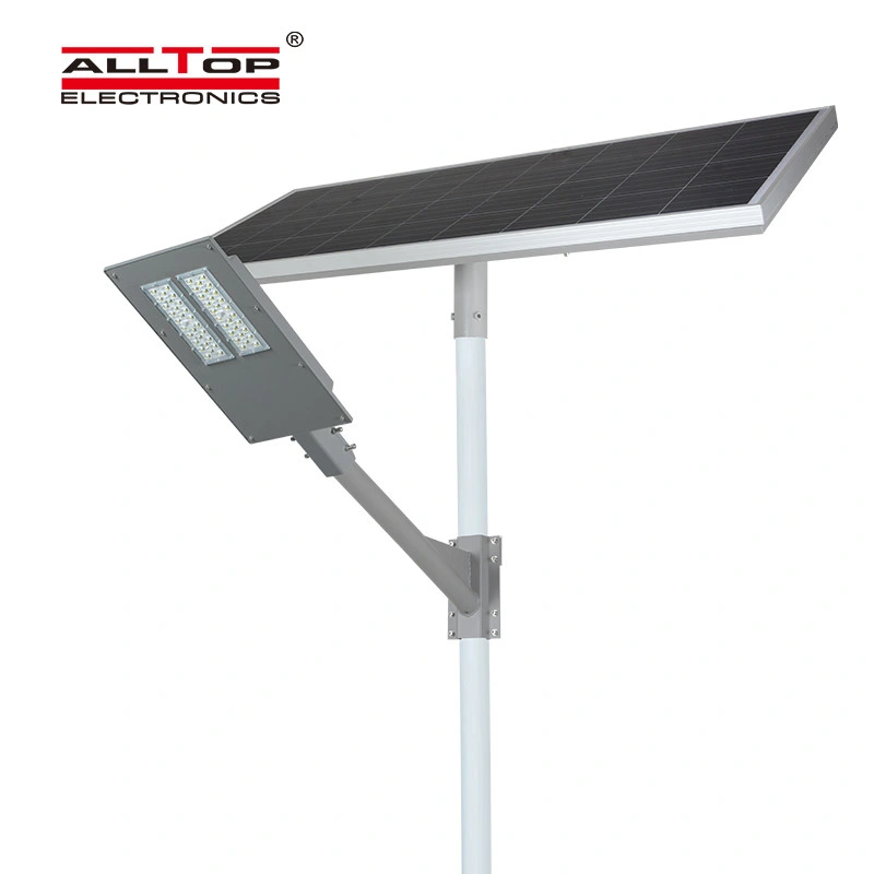 ALLTOP High quality outdoor lighting ip65 waterproof solar panel smd 90w led solar street light 1