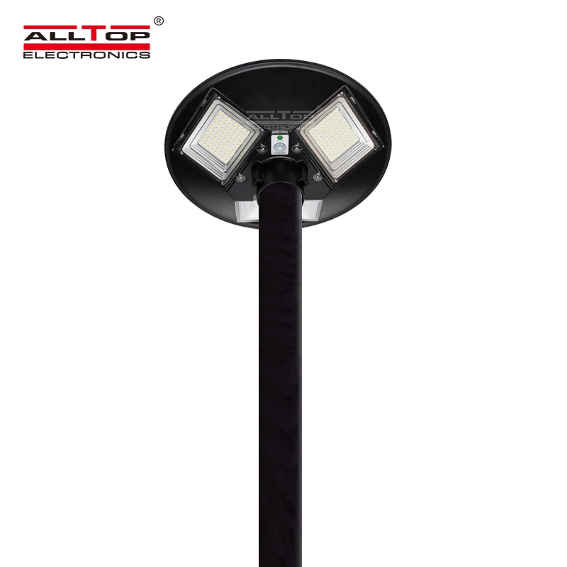 ALLTOP Good performance ABS outdoor all in one integrated ip65 waterproof 300w 500w solar garden lighting 1