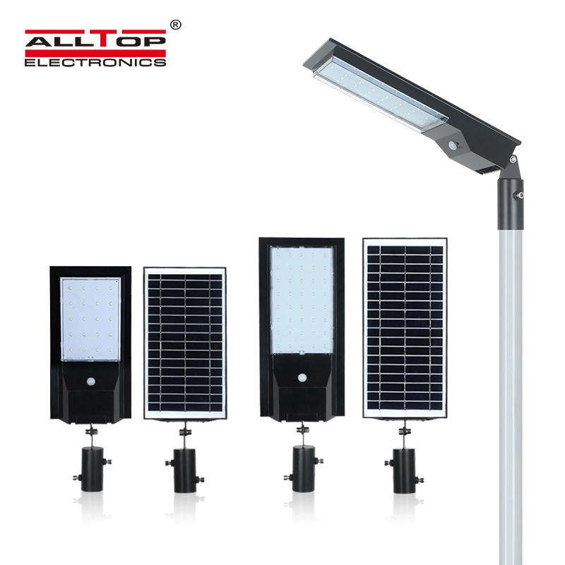 ALLTOP High quality waterproof outdoor lighting ip65 smd 9w 14w led solar street light 1