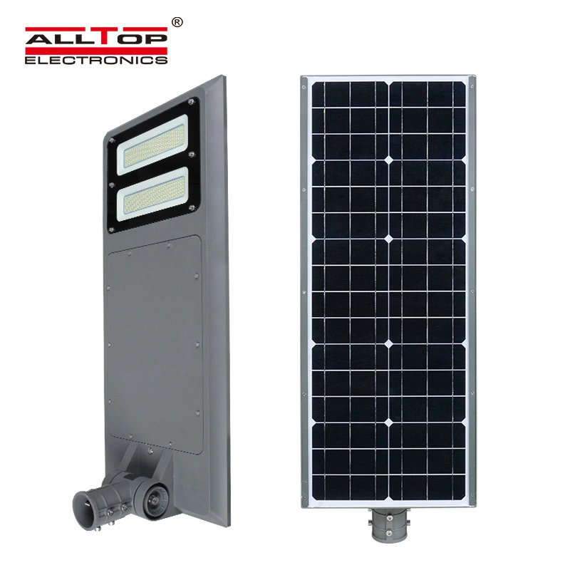 ALLTOP Factory direct outdoor waterproof ip65 solar panel powered 40w 60w 100w all in one solar led street light 1