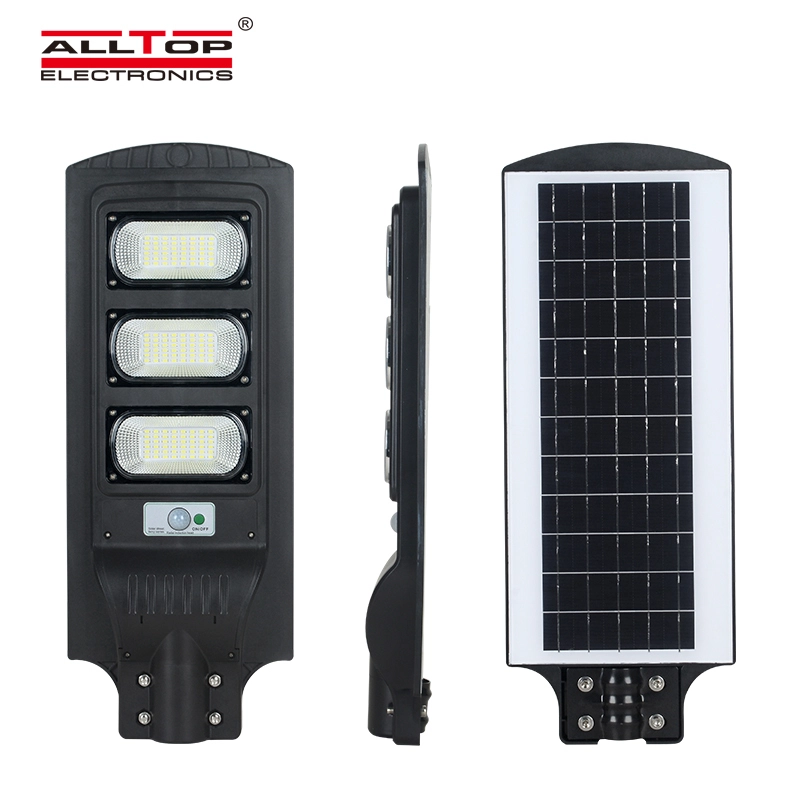 ALLTOP Hot Sale outdoor courtyard lighting waterproof IP65 30watt 60watt 90watt All In One Led Solar Street Light 1