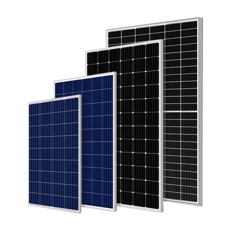 Chinese Supplier Cheap Price Ja Solar Trina 144cells Half Cell 5bb Mbb 9bb Mono Solar Panel for Solar Farm 1