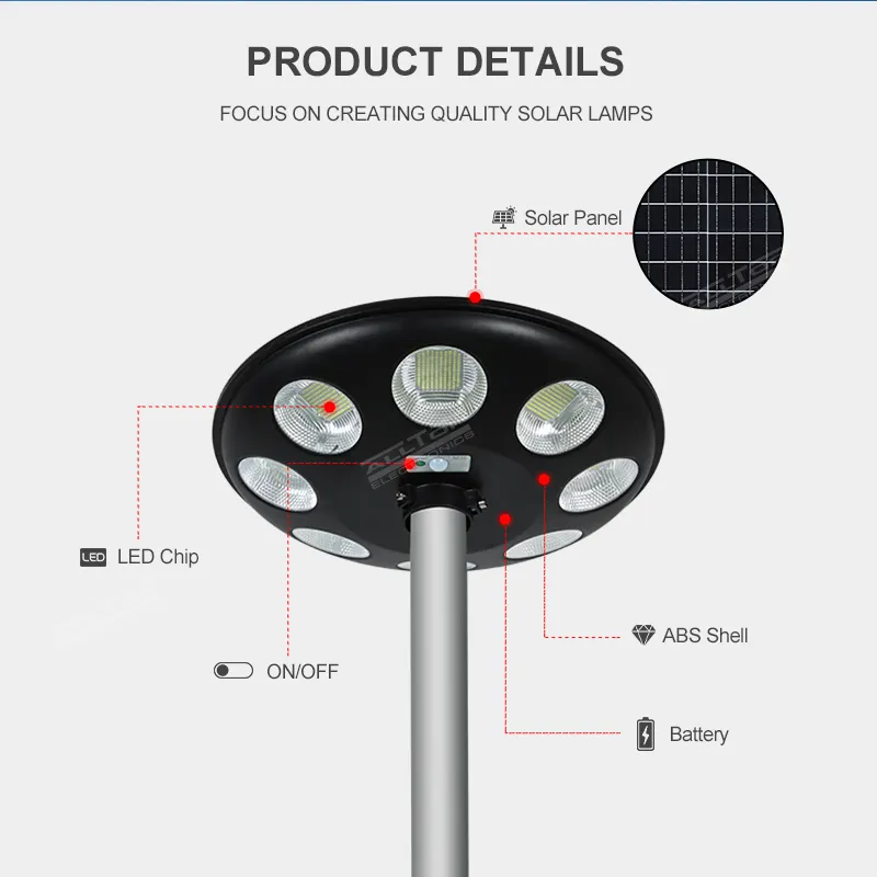 Top Selling led solar garden lights from China 9