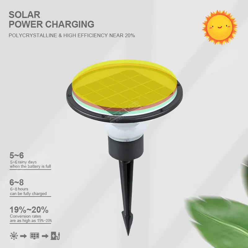 Best led solar garden lights for sale 8