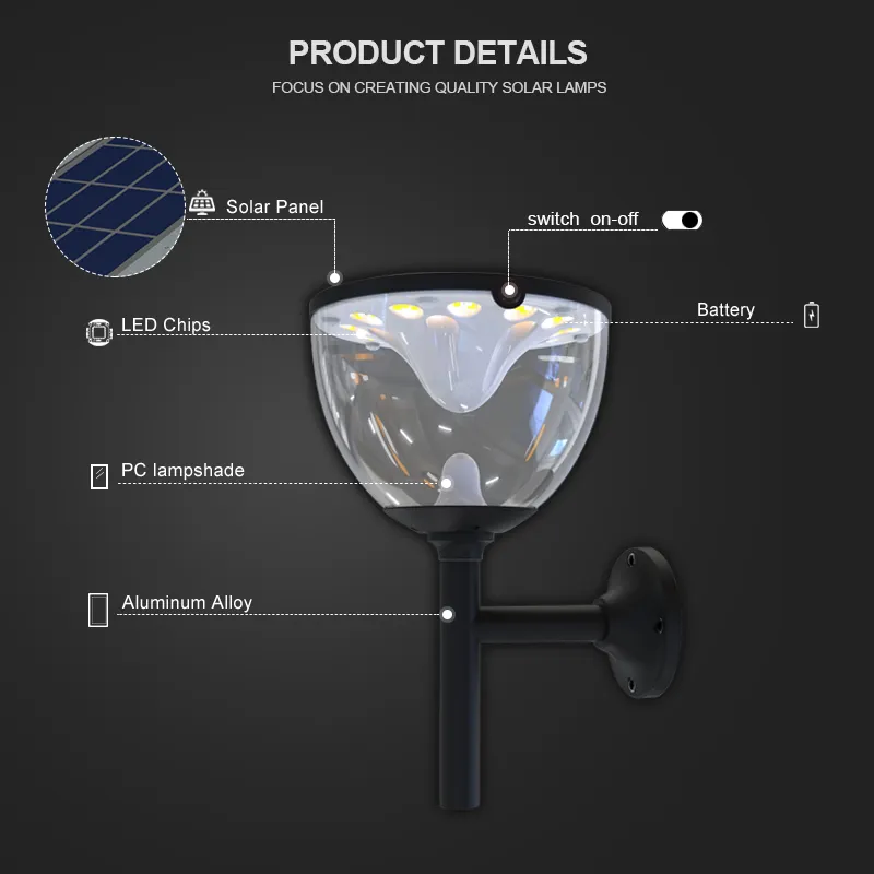 ALLTOP best outdoor solar garden lights with good price2 10
