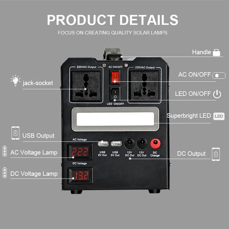 Hot Selling hybrid solar power system for sale 6