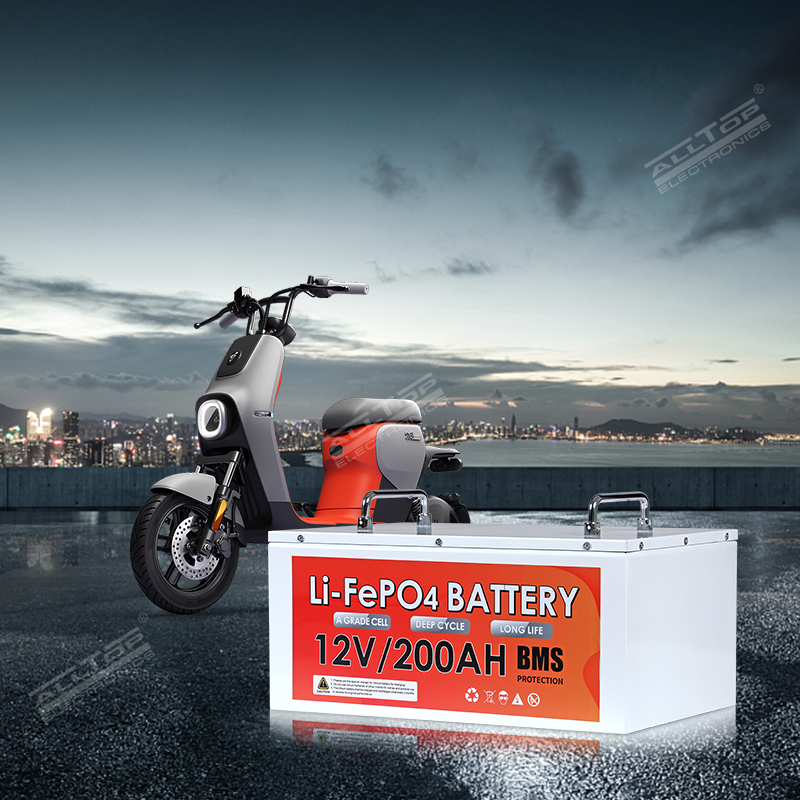 ALLTOP 2022 Case 600 Amp Lithium Batteries 3.7 V 2600 Mah Fotovoltaico Basen 200a Batterie 36 Volts Lifep04 Battery 5
