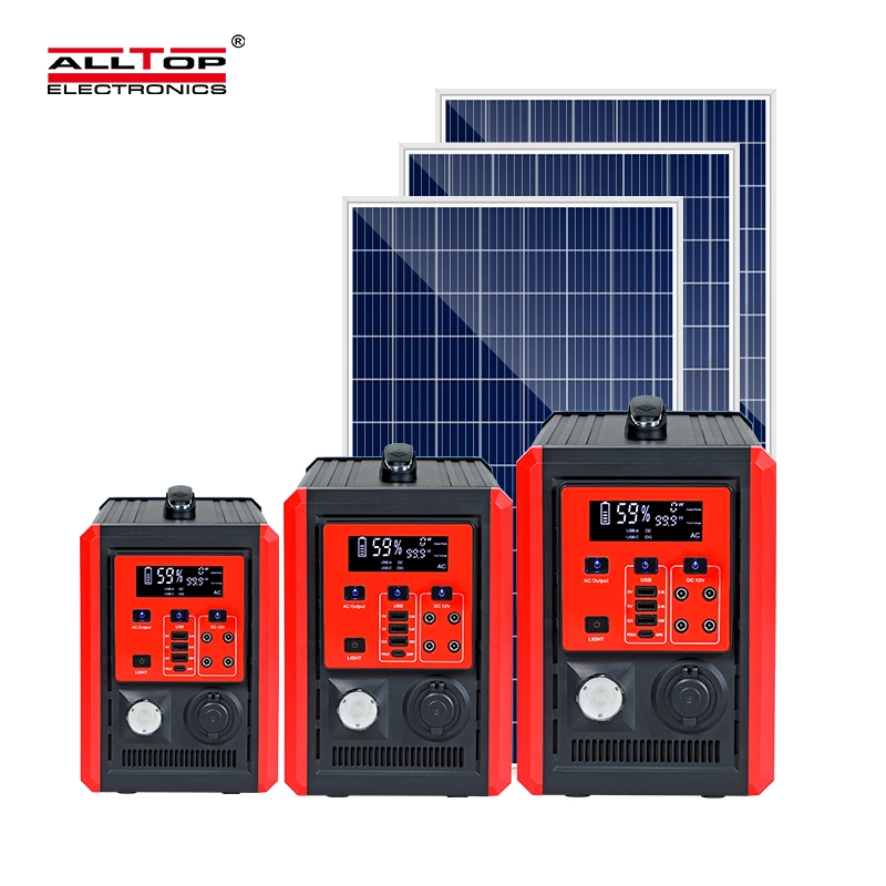 ALLTOP Ground Mount Indoor House Energy Manufacturer Off Grid 48v Solar Power System 1