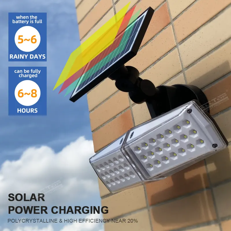 Factory Price high quality solar wall lights supplier 5