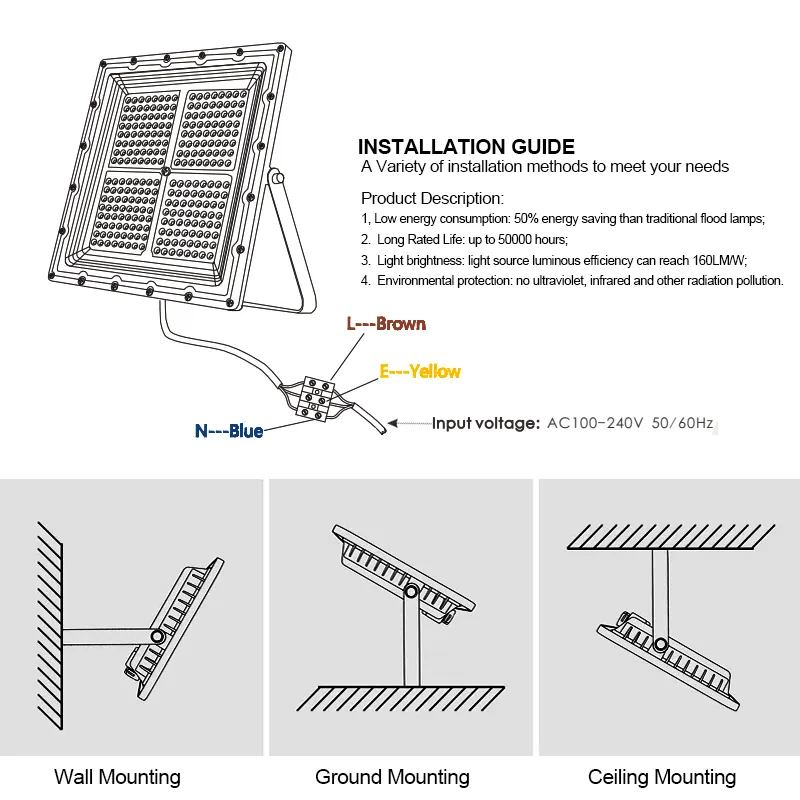 Good Selling best outdoor flood light supplier 7