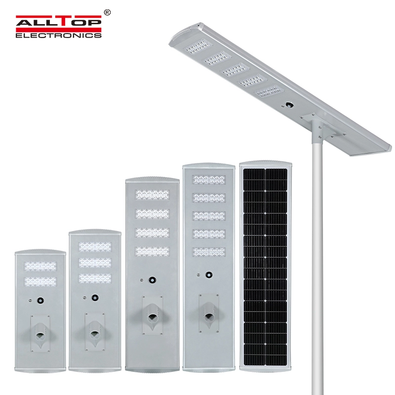 ALLTOP Energy Saving Street Light outdoor light 60W 90W 120W 150W integrated all in one led solar street light 1