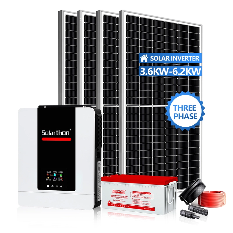 Wholesale Renewable Solar Energy Storage System Complete Industrial Pv Solar Panel Hybrid Inverter 10kw Power System 1