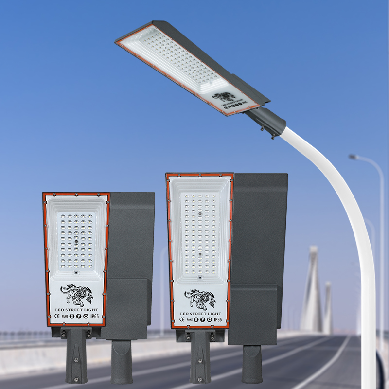 High Lumen Induction Waterproof Integrated Motion Sensor Lamp Road Led Garden LED Street Lights Outdoor 6