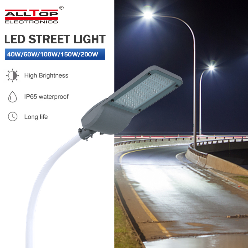 Economic high quality 40/60/100/150/200W housing led street lamp street lights outdoor 3