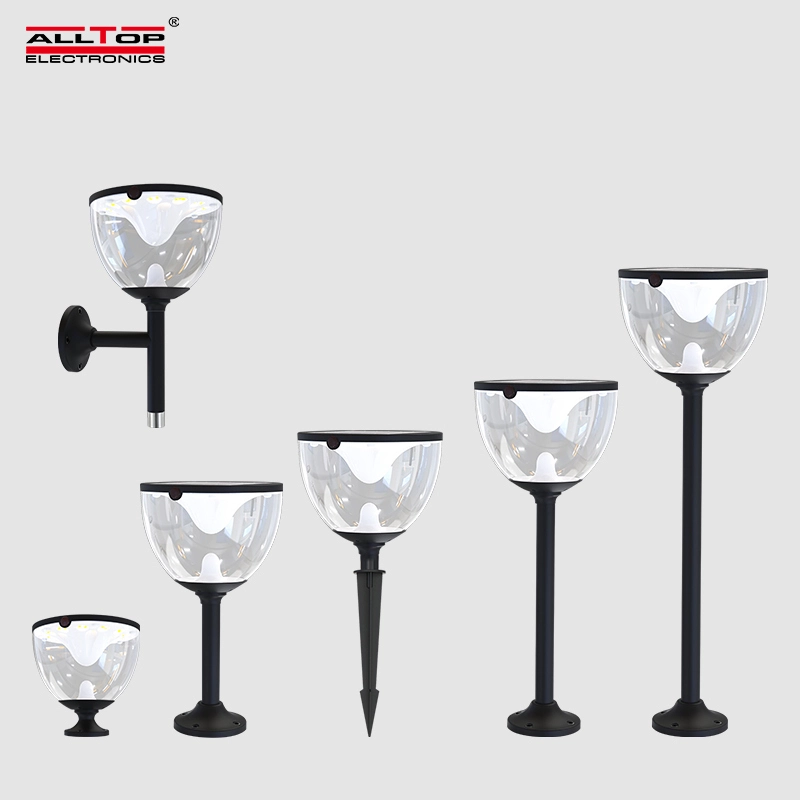 ALLTOP High Brightness Outdoor Waterproof IP65 3W Garden Lighting Street Solar LED Garden Light 1