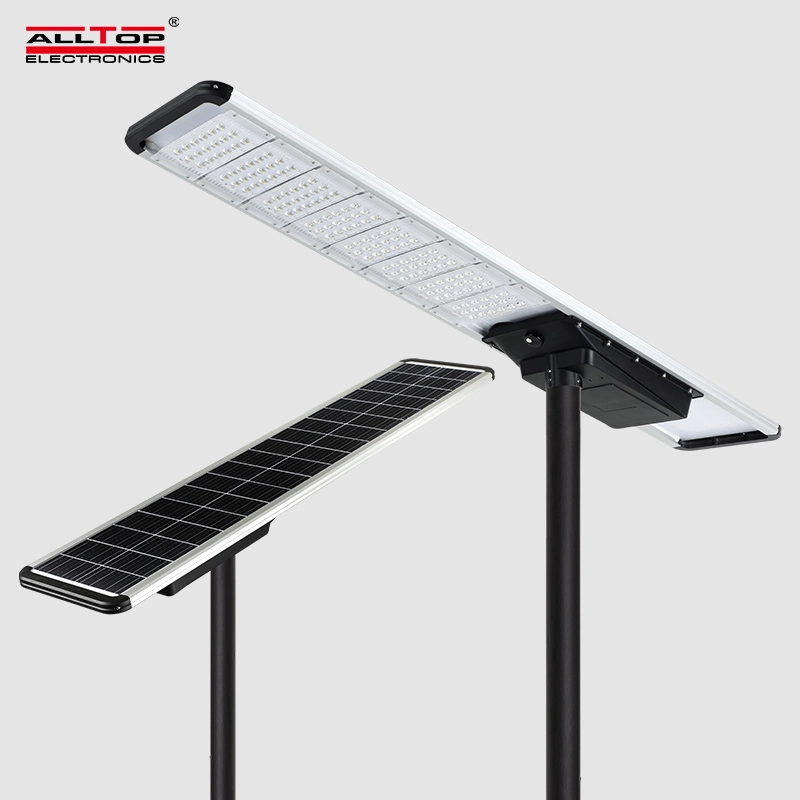 Professional all in one outdoor waterproof road Aluminum Motion Sensor solar led street lights Factory 1