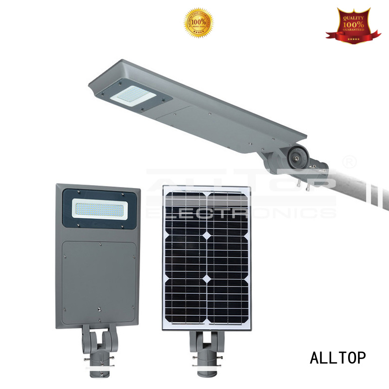 solar outdoor sensor all in one solar street lights ALLTOP manufacture 1