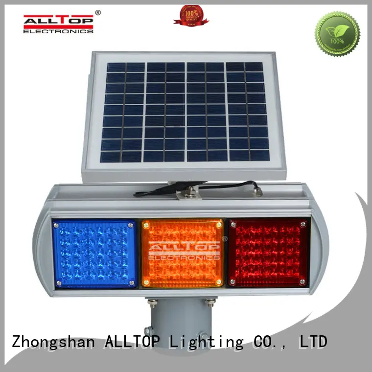 barricade quality signal solar traffic light ALLTOP Brand company 1