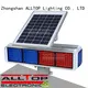 solar powered traffic lights double light traffic Warranty ALLTOP 1