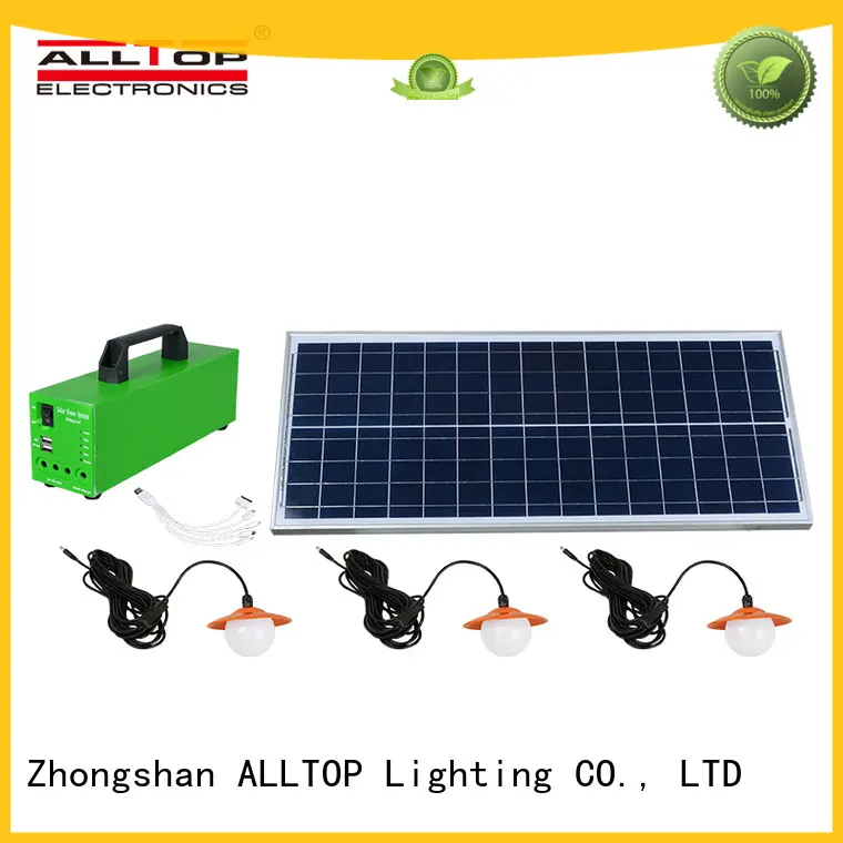 solar indoor energy solar led lighting system ALLTOP Brand company 1