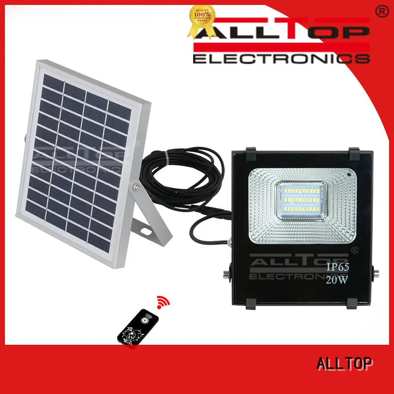ALLTOP Brand rechargeable solar flood lights quality factory 1