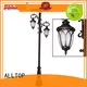 outdoor modern solar pillar lights decoration ALLTOP company 1