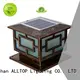 Hot waterproof solar pillar lights solar outdoor ALLTOP Brand 1