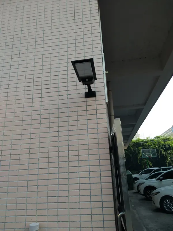 high quality solar pir wall light certification for garden ALLTOP 7