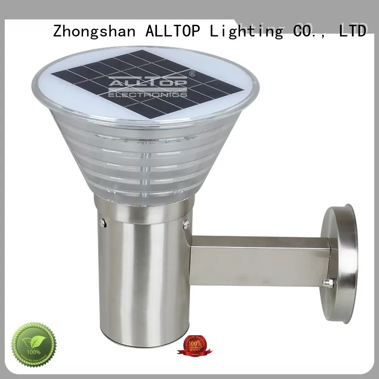 energy aluminum modern OEM solar wall lantern ALLTOP 1