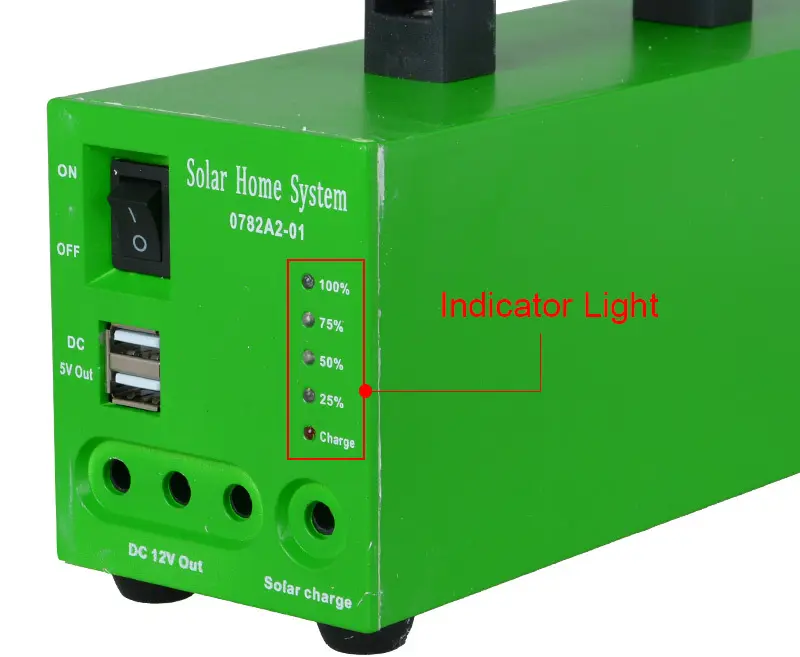 ALLTOP energy-saving solar led lighting kit system factory direct supply for battery backup 8