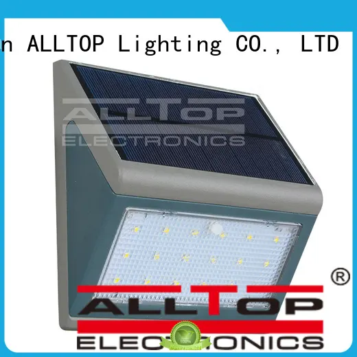 led aluminum garden solar wall lantern ALLTOP Brand 1