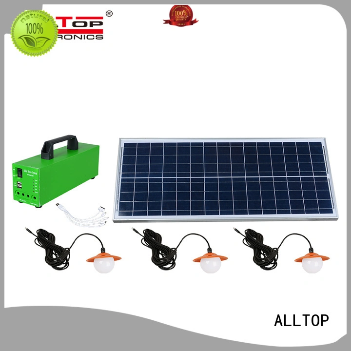 ALLTOP Brand product battery solar led lighting system led factory 1