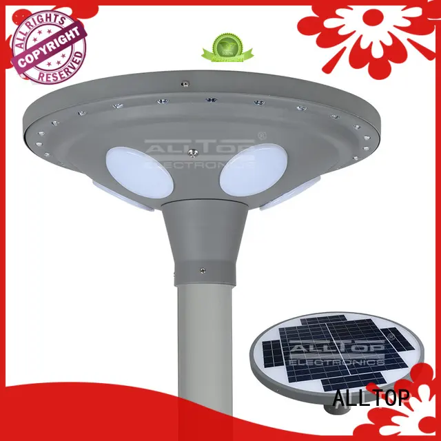 landscape Custom led solar pillar lights light ALLTOP 1