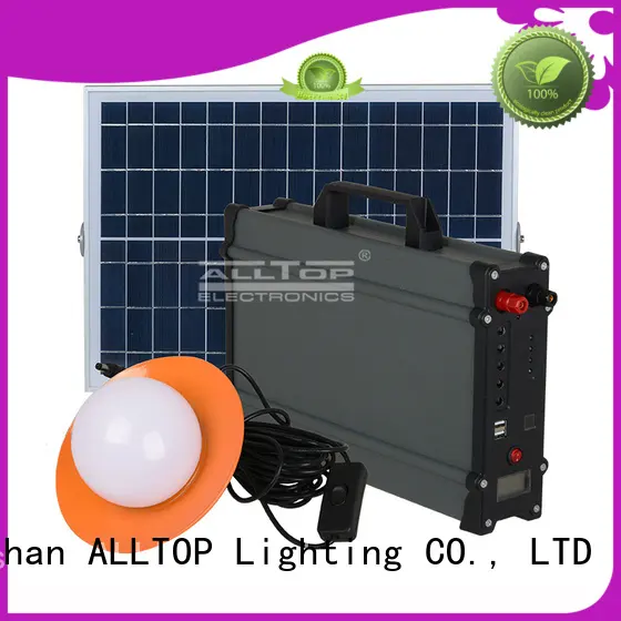 ALLTOP Brand powered led lighting systems for home solar supplier 1
