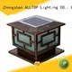 solar powered light post decoration modern classical ALLTOP Brand 1